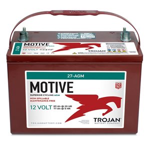 Trojan 27-AGM 12 volts 780MCA 100Ah