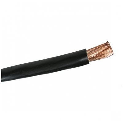 Batterie cable, ga. 3 / 0 black (price per foot)