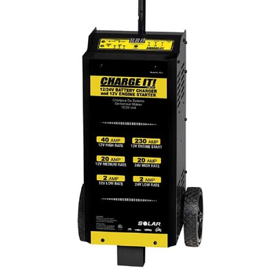 Charge-It 4745 chargeur sur roues 12 / 24V 40 / 30 / 2 / 230A