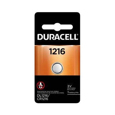 Duracell CR1216 card of 1