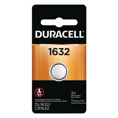 Duracell CR1632 carte de 1