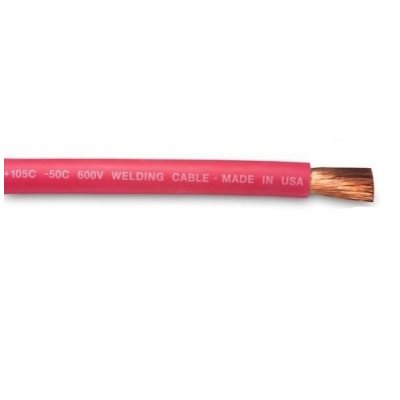 Batterie cable, ga. 1 red (price per foot)