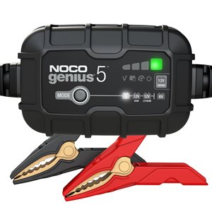 Noco 6V / 12V 5-Amp Smart Battery Charger