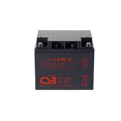 CSB SLA 12 volts 40 Ah Term. NB