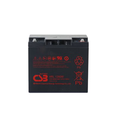 CSB SLA HRL 12 volts 20 ah 80 Wpc Term. Insert