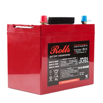 Rolls G24 AGM M8 12 volts 95 ah