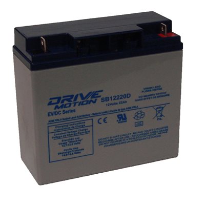 DriveMotion SLA EV 12 volts 22Ah Term. B