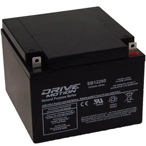 DriveMotion SLA 12 volts 26Ah Term. B